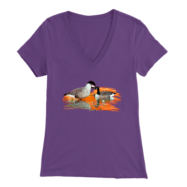 Goose Bella Womens V-Neck