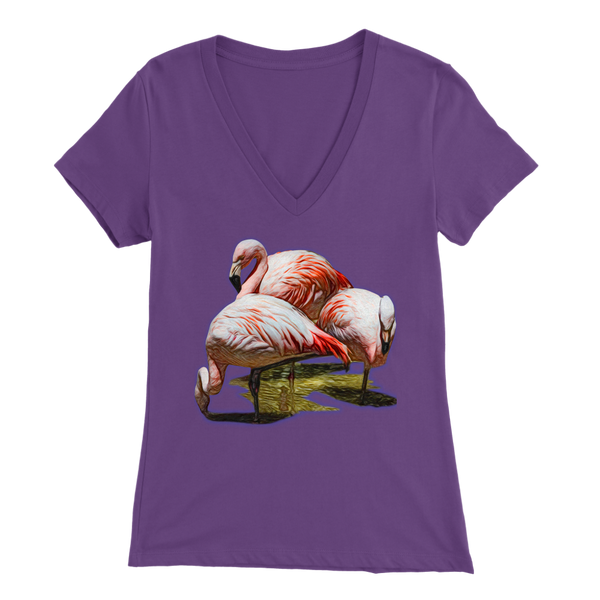 Flamingo Bella Womens V-Neck