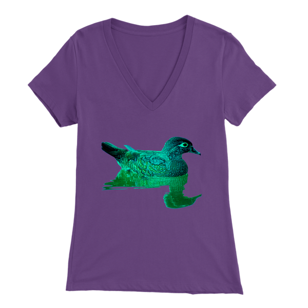 Duck Bella Womens V-Neck