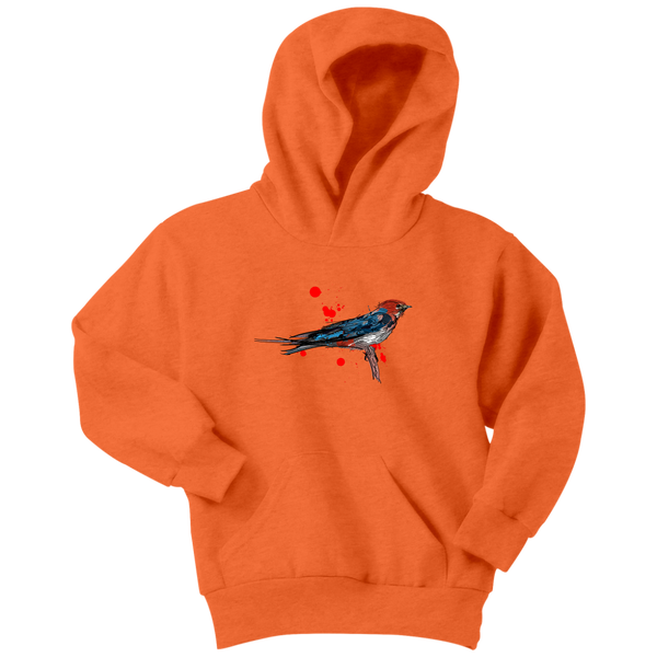 Lesser Striped Swallow Youth Hoodie