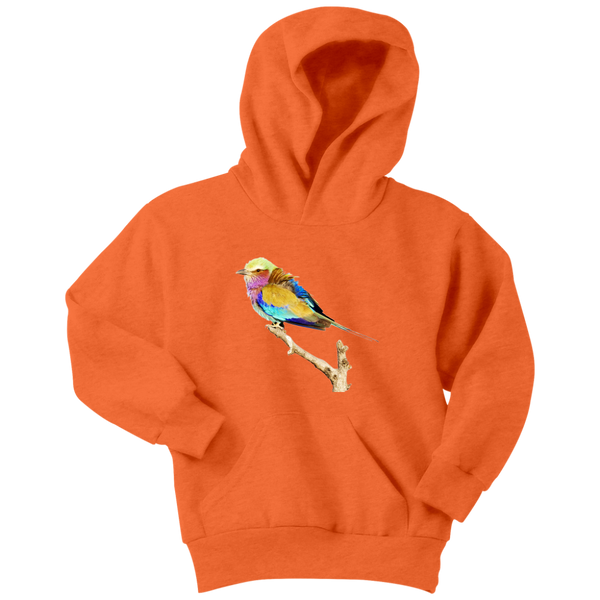 Lilac-breasted Roller Youth Hoodie