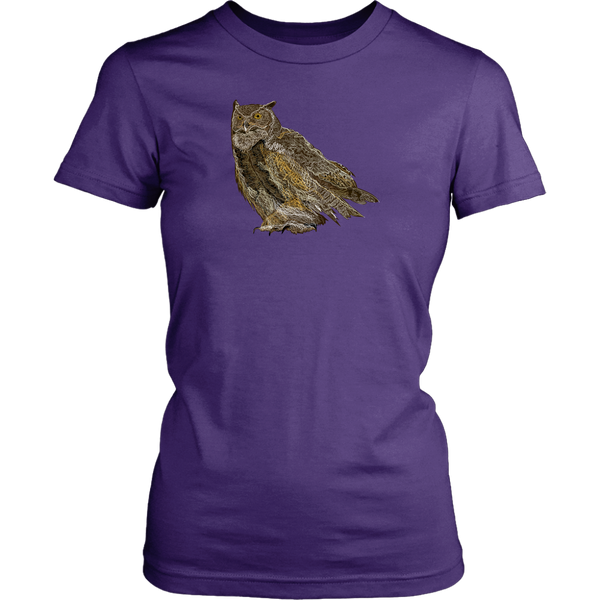 Great Horned Owl Women's Shirt
