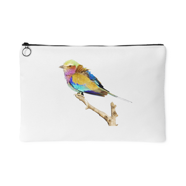 Lilac-breasted Roller Small Accessory Pouch
