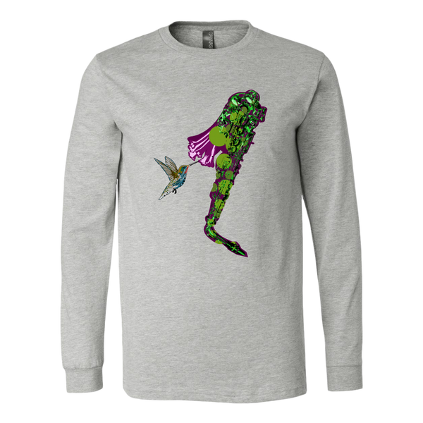 Hummingbird Canvas Long Sleeve Shirt