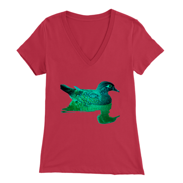 Duck Bella Womens V-Neck