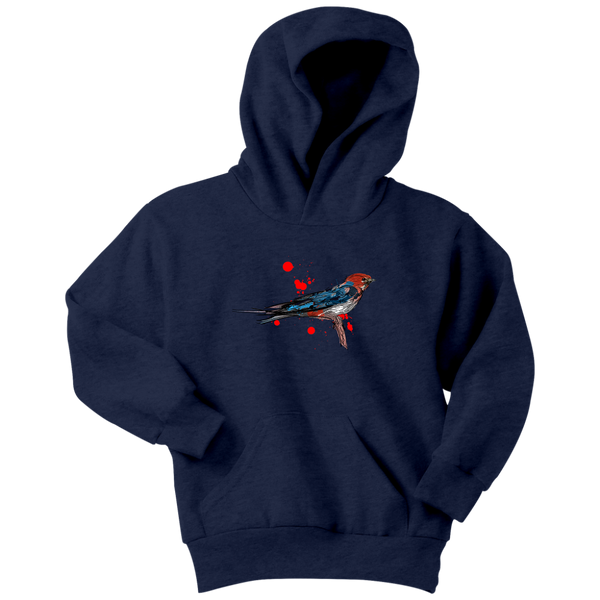 Lesser Striped Swallow Youth Hoodie