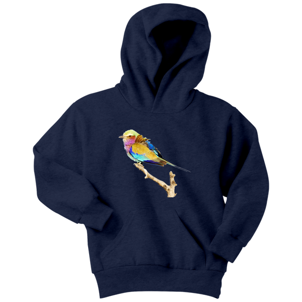 Lilac-breasted Roller Youth Hoodie
