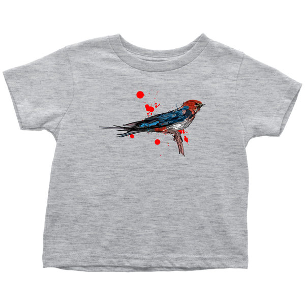 Lesser Striped Swallow Toddler T-Shirts