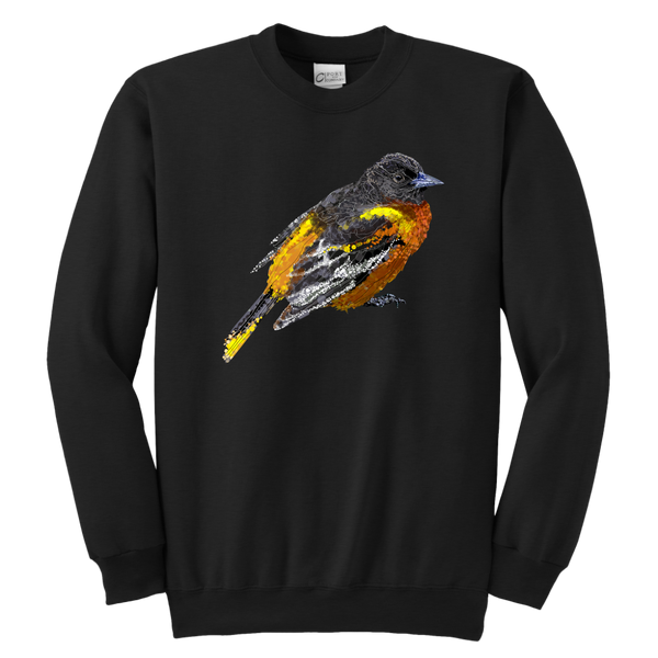 Baltimore Oriole Youth Crewneck Sweatshirt
