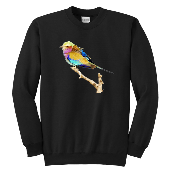 Lilac-breasted Roller Youth Crewneck Sweatshirt