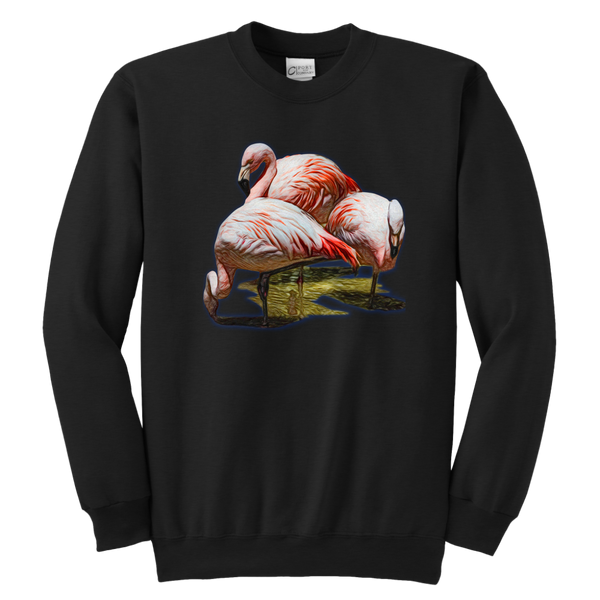 Flamingo Youth Crewneck Sweatshirt
