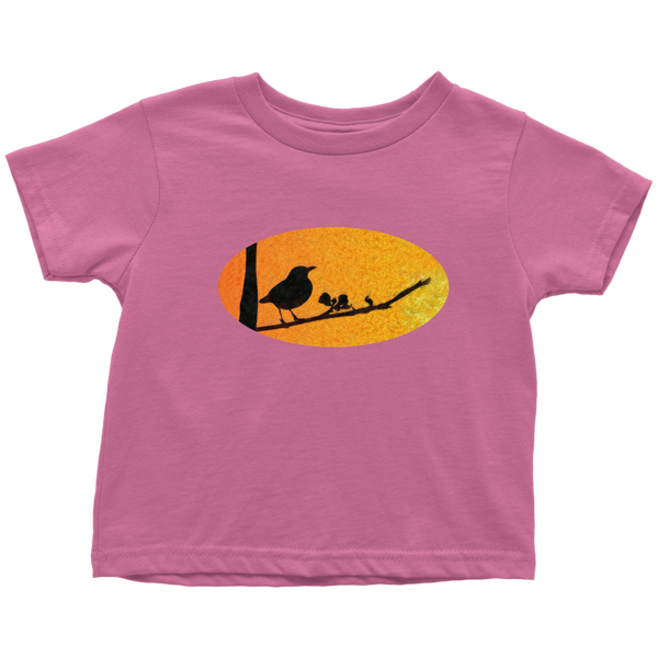 Black Bird Toddler T-Shirt
