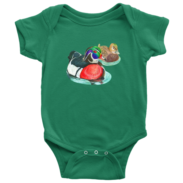 Wood Duck Baby Bodysuit