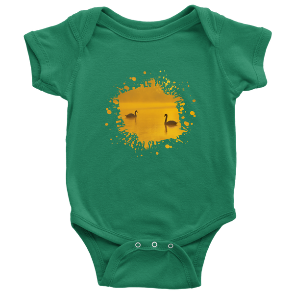 Swan Baby Bodysuit