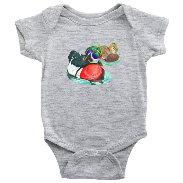 Wood Duck Baby Bodysuit