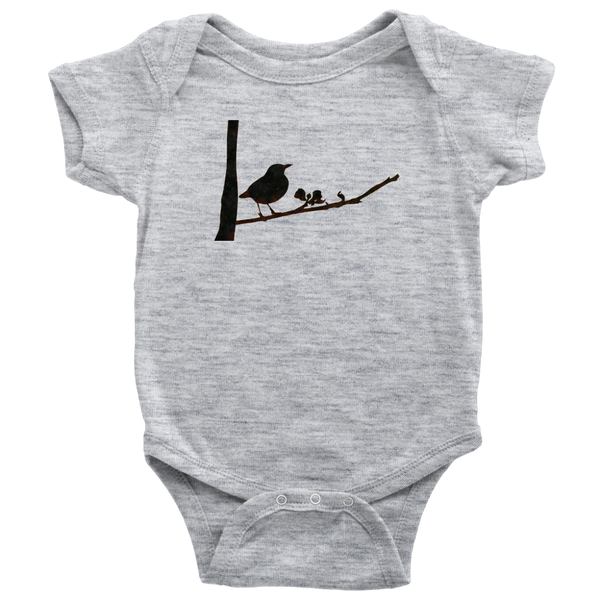 Black Bird Baby Bodysuit