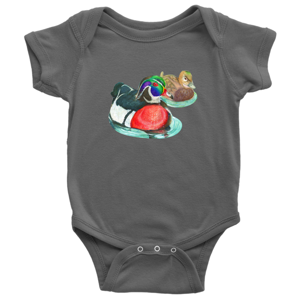 Wood Duck Baby Bodysuit