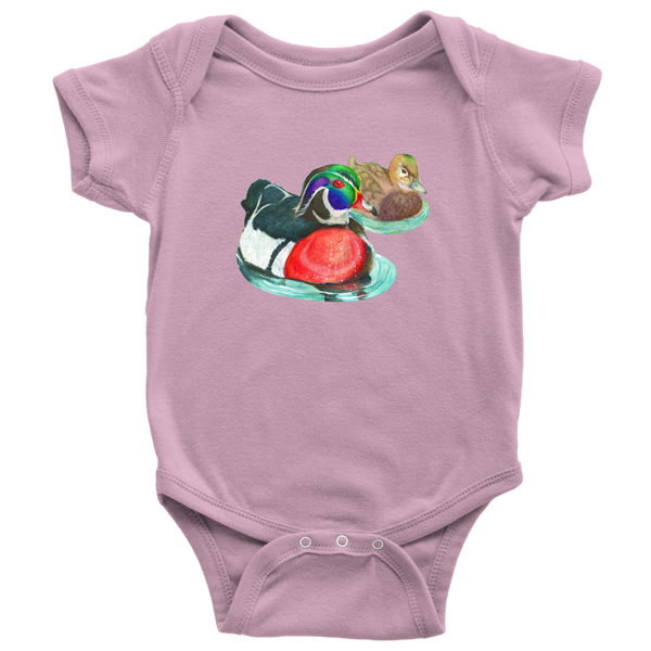 Wood Duck Baby Bodysuit
