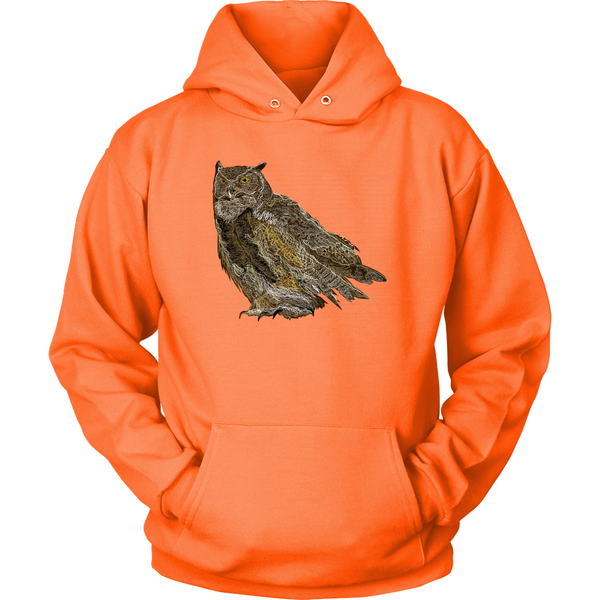 Great Horned Owl Unisex Hoodie