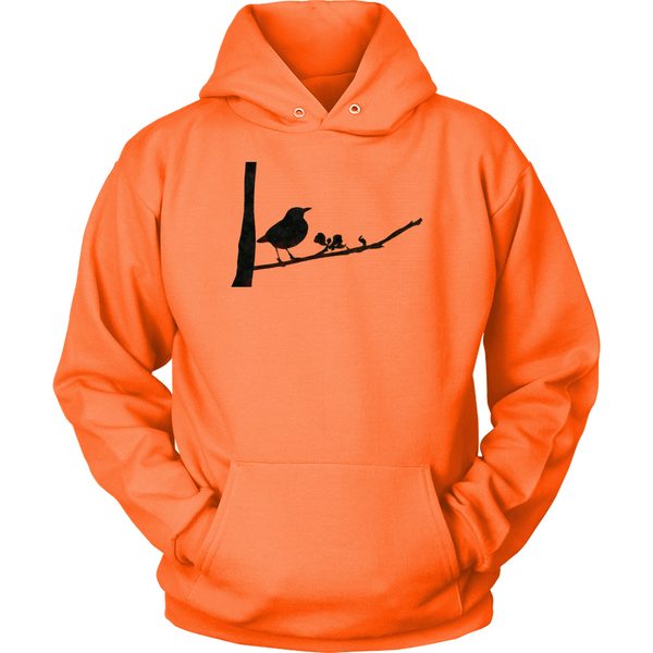 Black Bird Unisex Hoodie