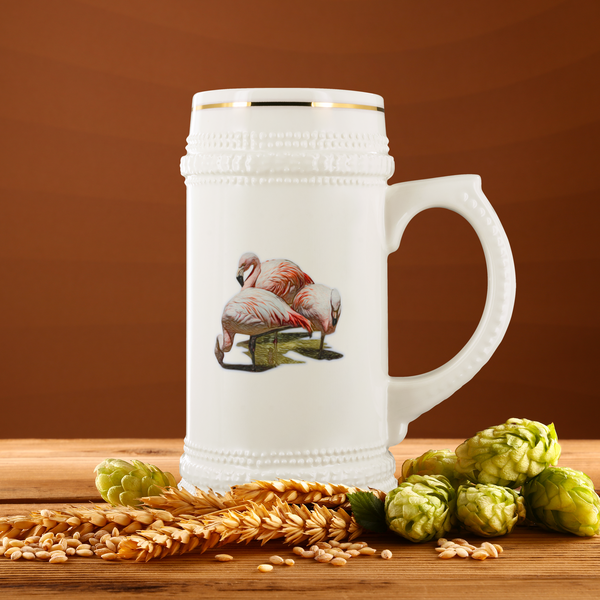 Flamingo Beer Stein