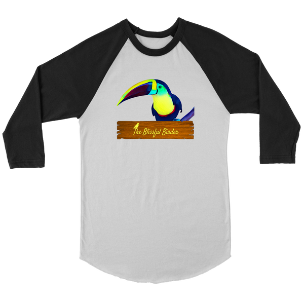 Toucan Canvas Unisex 3/4 Raglan