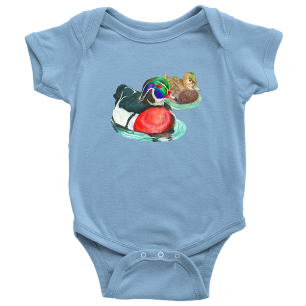 Wood Duck Baby Bodysuit