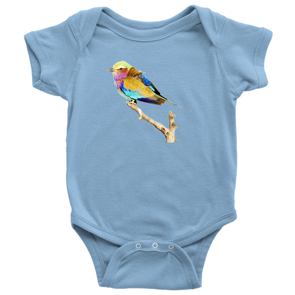 Lilac-breasted Roller Baby Bodysuit