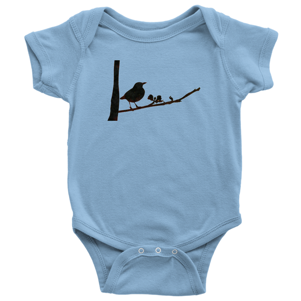 Black Bird Baby Bodysuit