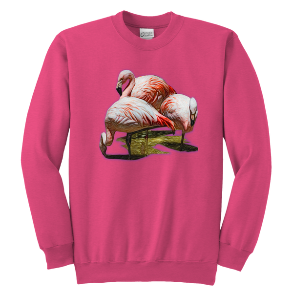 Flamingo Youth Crewneck Sweatshirt