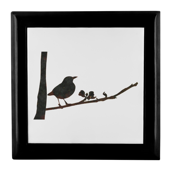 Black Bird Jewelry Box