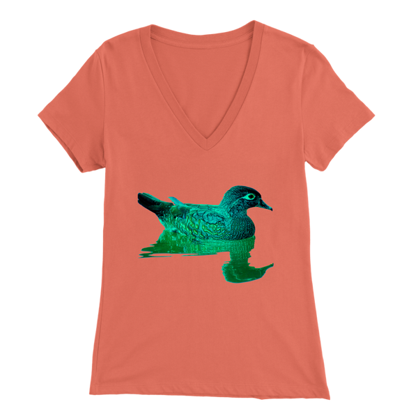 Duck Bella Womens V-Neck