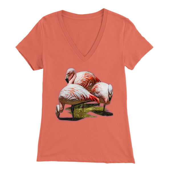 Flamingo Bella Womens V-Neck