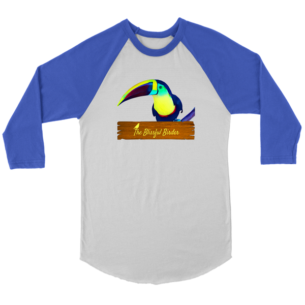 Toucan Canvas Unisex 3/4 Raglan