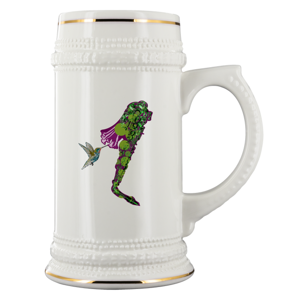 Hummingbird Beer Stein