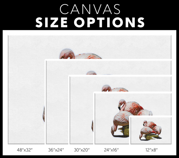 Flamingo Canvas Wrap
