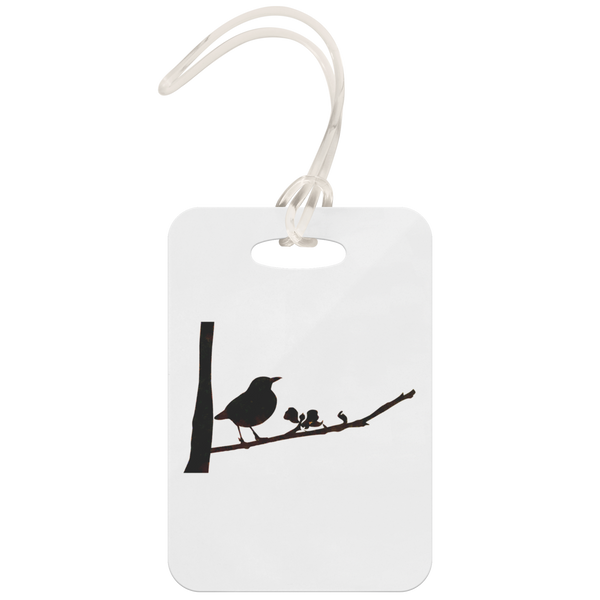 Black Bird Luggage Tag