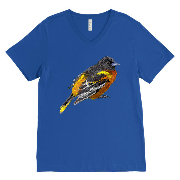 Baltimore Oriole Men's V-Neck