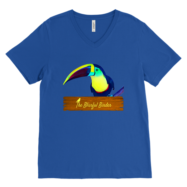 Toucan Canvas Mens V-Neck