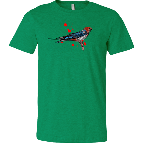 Lesser Striped Swallow Men's Shirt