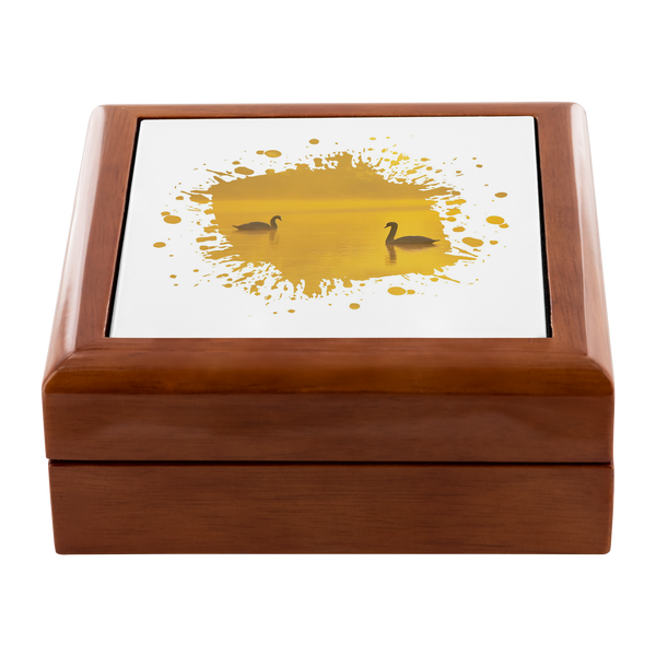 Swan Jewelry Box