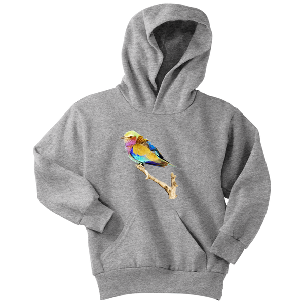 Lilac-breasted Roller Youth Hoodie