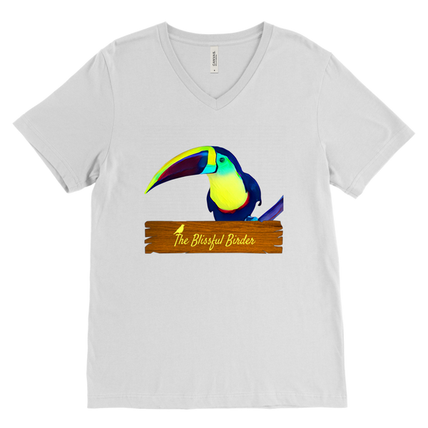 Toucan Canvas Mens V-Neck