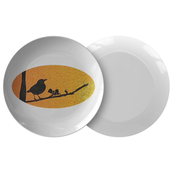 Black Bird Plate