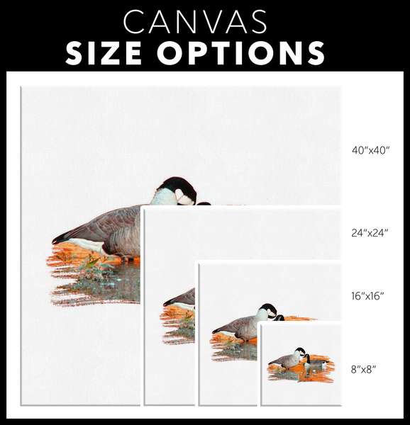 Goose Canvas Wrap