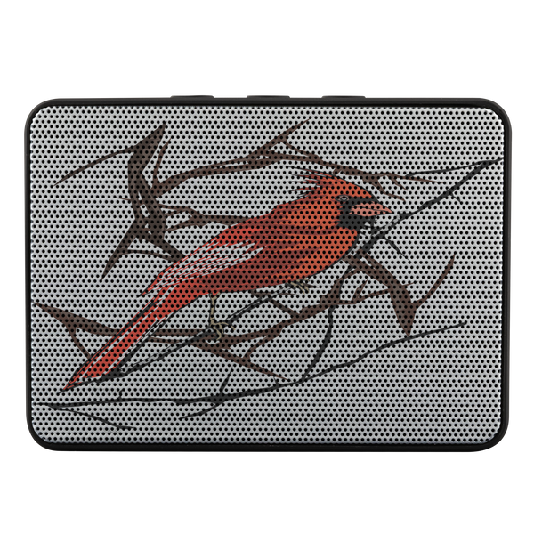 Northern Cardinal Bird Bluetooth Speaker Boxanne