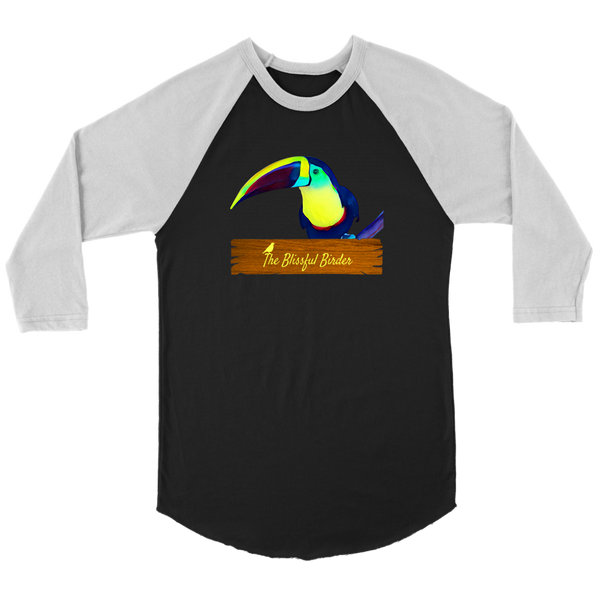 Toucan Canvas Unisex 3/4 Raglan