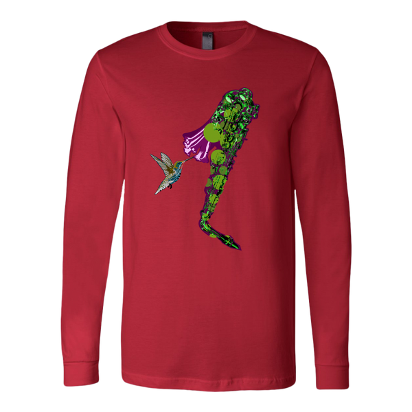 Hummingbird Canvas Long Sleeve Shirt