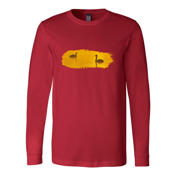 Swan Canvas Long Sleeve Shirt