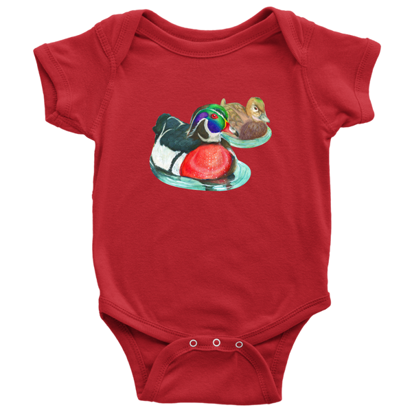 Wood Duck Baby Bodysuit